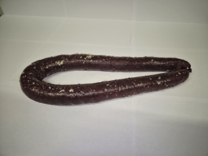 Колбаса кровяная Дачная с чесноком н/о~3кг Мясной Барон