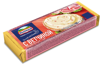 Хохланд (блочки) плавленый сыр ветчина 35% 100гр 1/18шт РФ