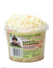 Капуста квашеная с морковью 700гр