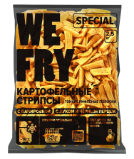 Картофельные стрипсы с луком и чер.перц.2,5кг 1/5шт Ви Фрай FMB21 ДИСКОНТ