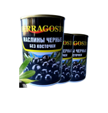 Маслины б/к ж/б 300мл (90гр) 1/12шт Ferragosto Турция