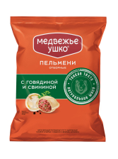 Пельмени Отборные из свинины и говядины Стародворье 430гр