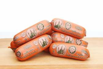 Сардельки Мусульманские газ ~1кг Рузком