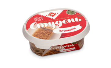 Студень из свинины в/у 500гр 1/16шт Брестский МК