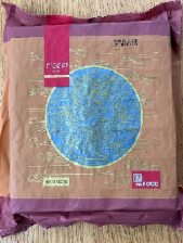 Водоросли морские нори Tidori 100л 230-250гр 1/40шт Корея