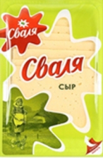 Сыр Тильзитер ТМ Сваля 45% нарезка 200гр