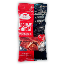 Чипсы мясные Классические с/в 50гр 1/12шт Белорусские рецепты