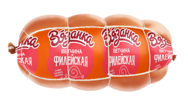Ветчина Филейская Столичная ВЯЗАНКА вар вектор 450гр 1/6шт Стародворье