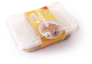 Студень с хреном и чесноком в/у 500гр Брестский МК