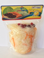 Капуста квашеная с клюквой дой-пак 350гр 1/10шт Унипрод