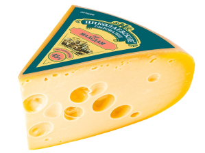 Маасдам сыр полутв 45% ~1,5кг/~6кг сегментСыры Кубани Николаевские сыров-ни