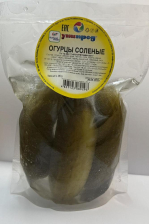 Огурцы соленые дой-пак 350гр 1/10шт Унипрод
