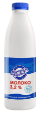 Молоко Бутылка 3,2% 0,9л (6шт) Минская Марка МГ)