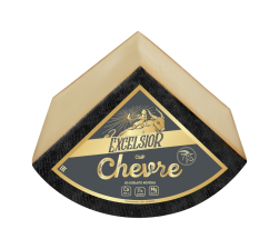 Шевр сыр тверд 1/4 из козьего мол. 50%~1,1/~4,5кг (созр 3 мес) ТМ Excelsior