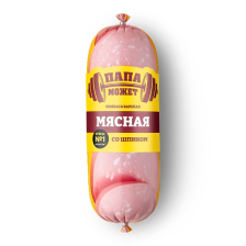 Колбаса Мясная со шпиком Папа Может вар п/о Останкино 1,3кг