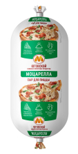 Моцарелла сыр ГОСТ мдж 45% 1кг 1/12шт ЮКПМ РФ