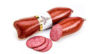 Салями сервелат Премьера в/к газ ~1кг Гродненский МК