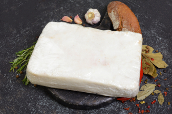 Сало соленое пленка~2кг Кубань продукт