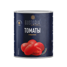 Томаты целые очищ ж/б 2650мл (1850гр) 1/6шт GUSTORIA Италия
