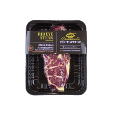 Стейк Рибай говяжий (толстый край) А-групп лоток 0,3/1,2кг +